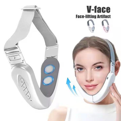 V-shaped face lifting device