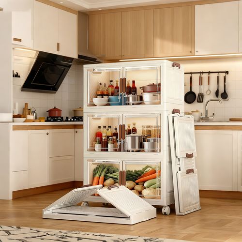 Four-Tier Household Storage Cabinet