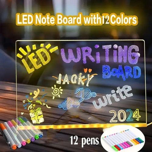 Luminous drawing board