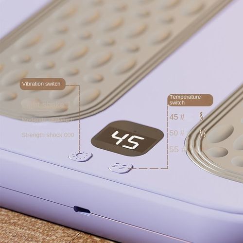 Foot massager with constant temperature