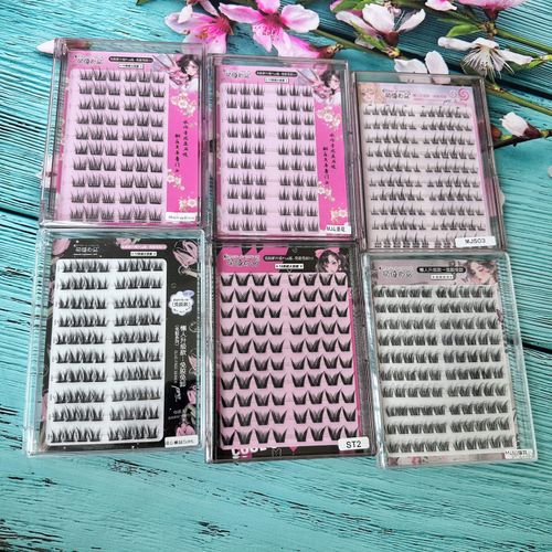 Glue-free eyelashes （ten boxes  Includes 10 different styles)