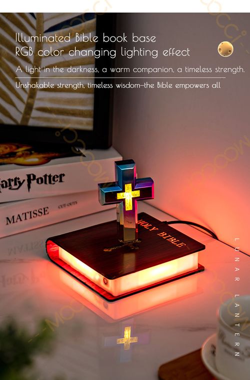 Floating Bible Night Light
