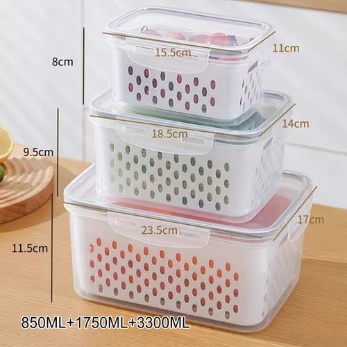 Food Container Set（Pack of Three）