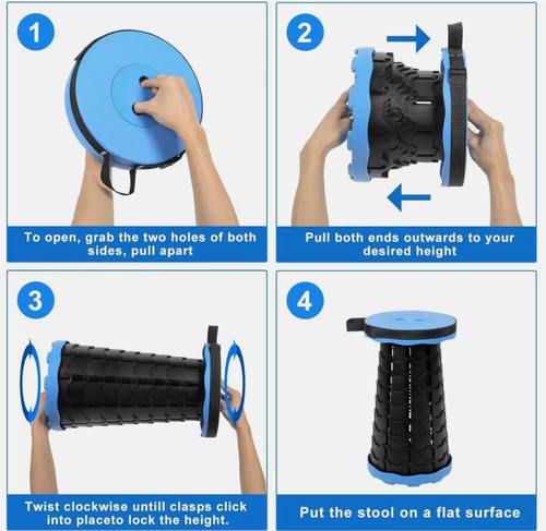 rainbow folding stool（Pack of two）