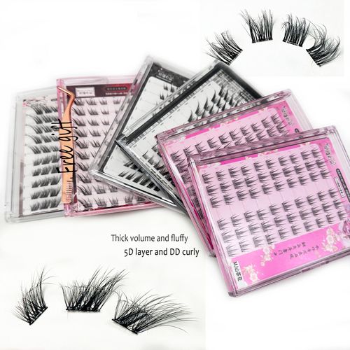 Glue-free eyelashes （ten boxes  Includes 10 different styles)