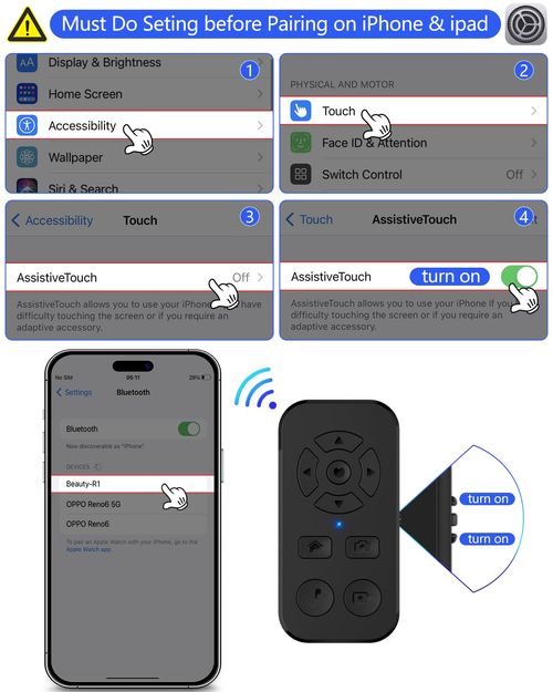 Mobile Bluetooth Controller (The Ultimate Gadget for Remote Photography and Video Viewing)