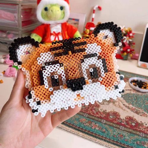 DIY 3D Puzzle （Includes ironing equipment）（Contains 4000 particles）