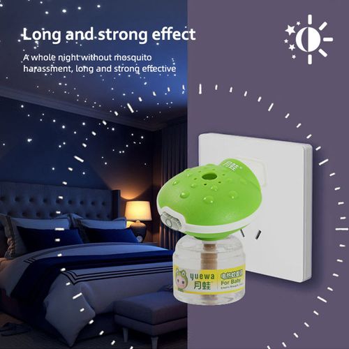 Electric mosquito liquid（Includes one product device and two boxes of refill solution.）