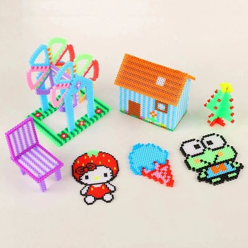 DIY 3D Puzzle （Includes ironing equipment）（Contains 4000 particles）