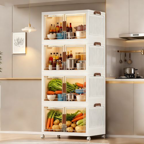 Four-Tier Household Storage Cabinet