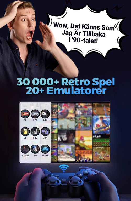 Black and White Classic Home Retro Dual Game Sticks - Relive the Arcade Era