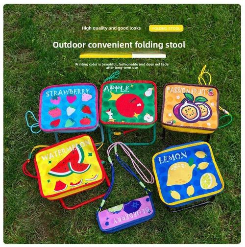crossbody bag folding stool