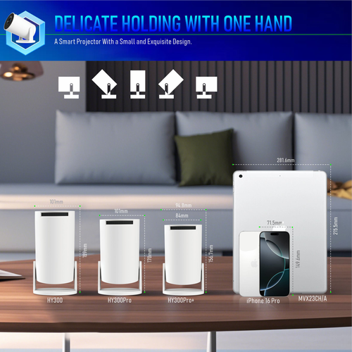 High-definition smart projector