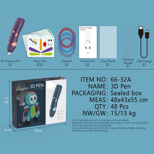 Children's 3D Low Temperature Drawing Pen