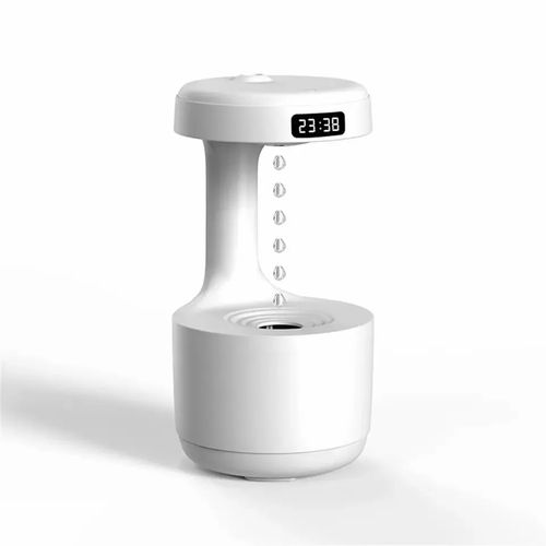 Novo umidificador ultrassônico criativo de 600 ml Umidificador antigravidade de gota de água
