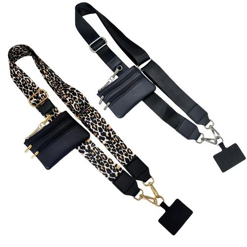 Clip and Go Strap for Phone With Wallet Crossbody, Phone Strap With Wallet, Phone Strap Crossbody With Zipper Pouch Wallet, Adjustable Mobile Phone Strap, Gift for Christmas, Gift for Thanksgiving Day, TikTokShopBlackFriday