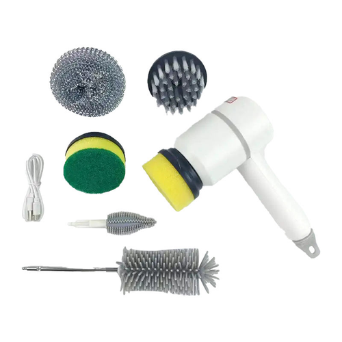 Multi-functional handheld electric cleaning brush
