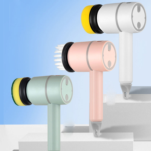 Multi-functional handheld electric cleaning brush