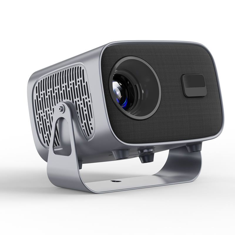 New A10 projector LED home theater Android 720P Bluetooth wireless control portable outdoor 1080P 4K support USB hard drive data reading, HDMI-IN