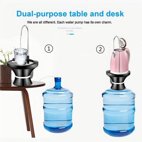 Mini Portable Usb 20 Litre 5 Gallon Plastic Bottled Instant Cold Drinking Water Electric Automatic Pump Water Dispensers