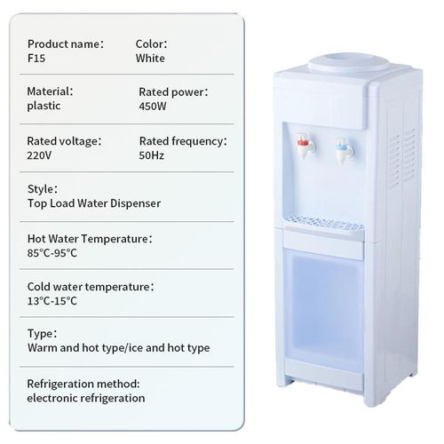 2026 Best Seller Water Dispenser Hot Cold Water Smart Temp Control Easy-Clean Surface Floor Standing Single Door Dispenser
