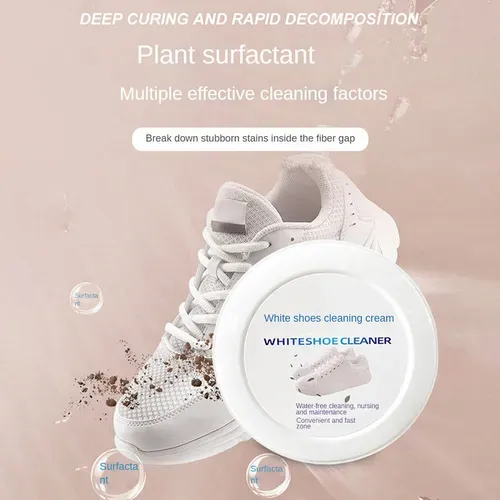 💥 (2 pieces) White shoes, casual shoes, sports shoes, waterless cleaning and stain remover