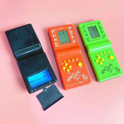 2026 Hand-Held Gaming Device Russia Brick Square  Games Console Nostalgic Electronics Brain Game Plastic Music Voice