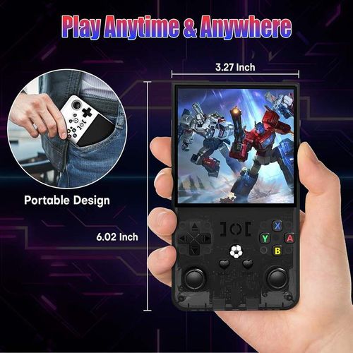 R36Max Handheld Game Console 4 Inch Screen 64G Retro Classic Portable Handheld Video Game Console For PSP R36S Console
