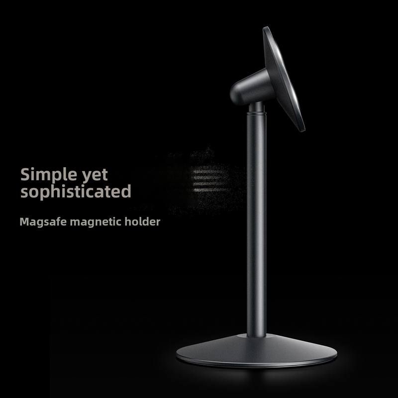 Aluminum Alloy Universal Magnetic Stand Multifunctional Dashboard Phone Holder for Live Streaming Business Desktop Overhead Use