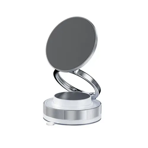 Three-in-one black technology! Vacuum adsorption + magnetic car phone holder, 360° free rotation, navigation as stable as Mount Tai. 🚗✨