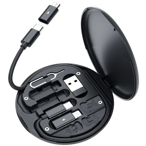6 in 1 USB Cable Multifunctional Travel Charging Adapter for Android Type-C OTG Hub with Data Charger Suit for Mobile Phones ￼ ￼ ￼ ￼ ￼