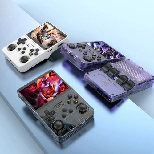 R36S Portable 3.5 Inch IPS Screen Pocket Video Player Wi-Fi Handheld Linux System Console for Retro Game Playing