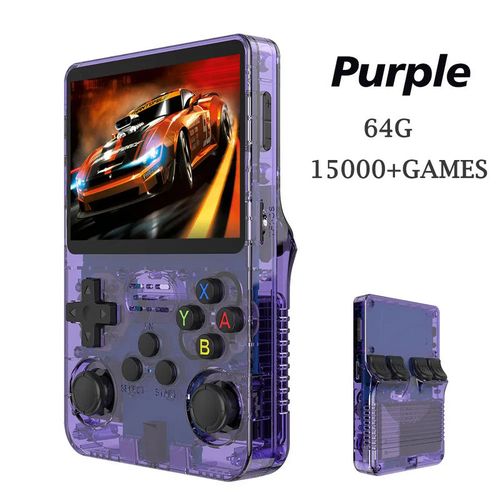 R36S Portable 3.5 Inch IPS Screen Pocket Video Player Wi-Fi Handheld Linux System Console for Retro Game Playing