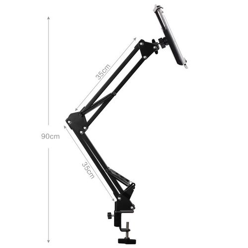Universal SmartPhone Stand Flexible Arms Hidden Lazy Tablet Holder Bed Decktop Metal PC Stands