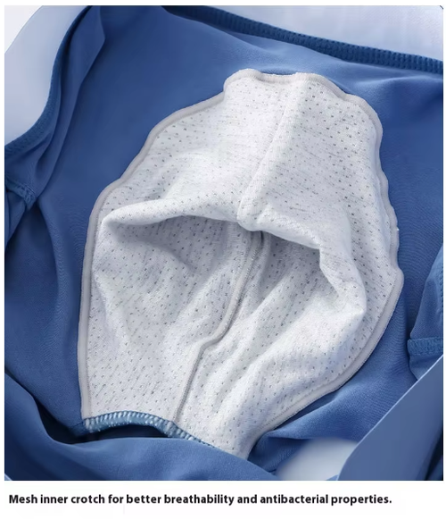 Men's XL Mid-Rise Modal Boxer Shorts Good Sexy Youth Cross-Border Generation Bullet Separated Knitted