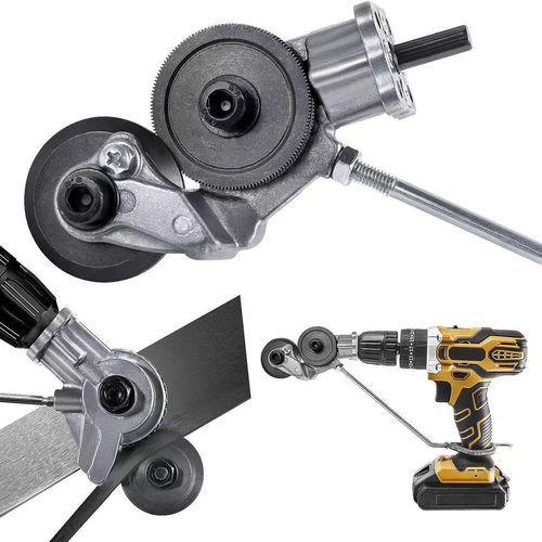 Electric drill shears metal plate cutter modified shears electric drill cutter
