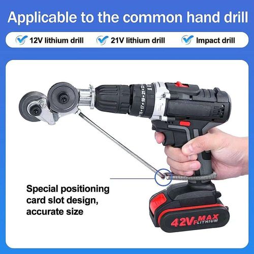 Electric drill shears metal plate cutter modified shears electric drill cutter