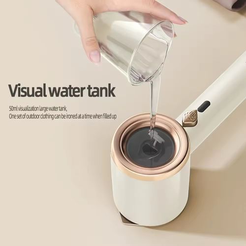 Portable Handheld Steam Iron | Wet & Dry Garment Steamer for Home & Travel