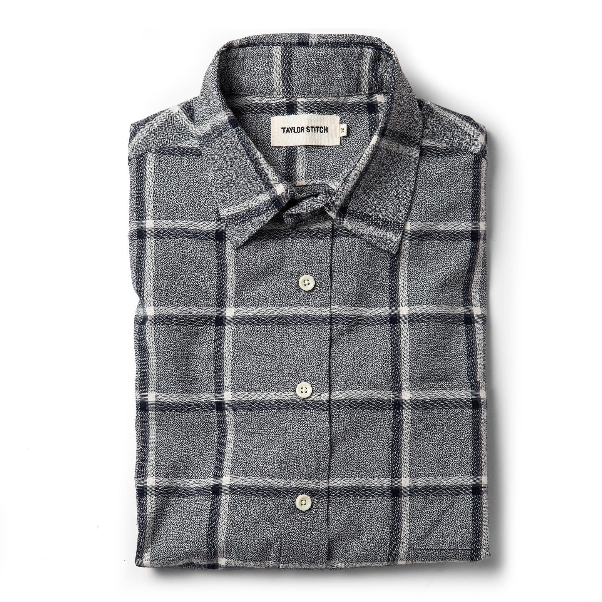 Rnoeu California in Navy Salt and Pepper Plaid