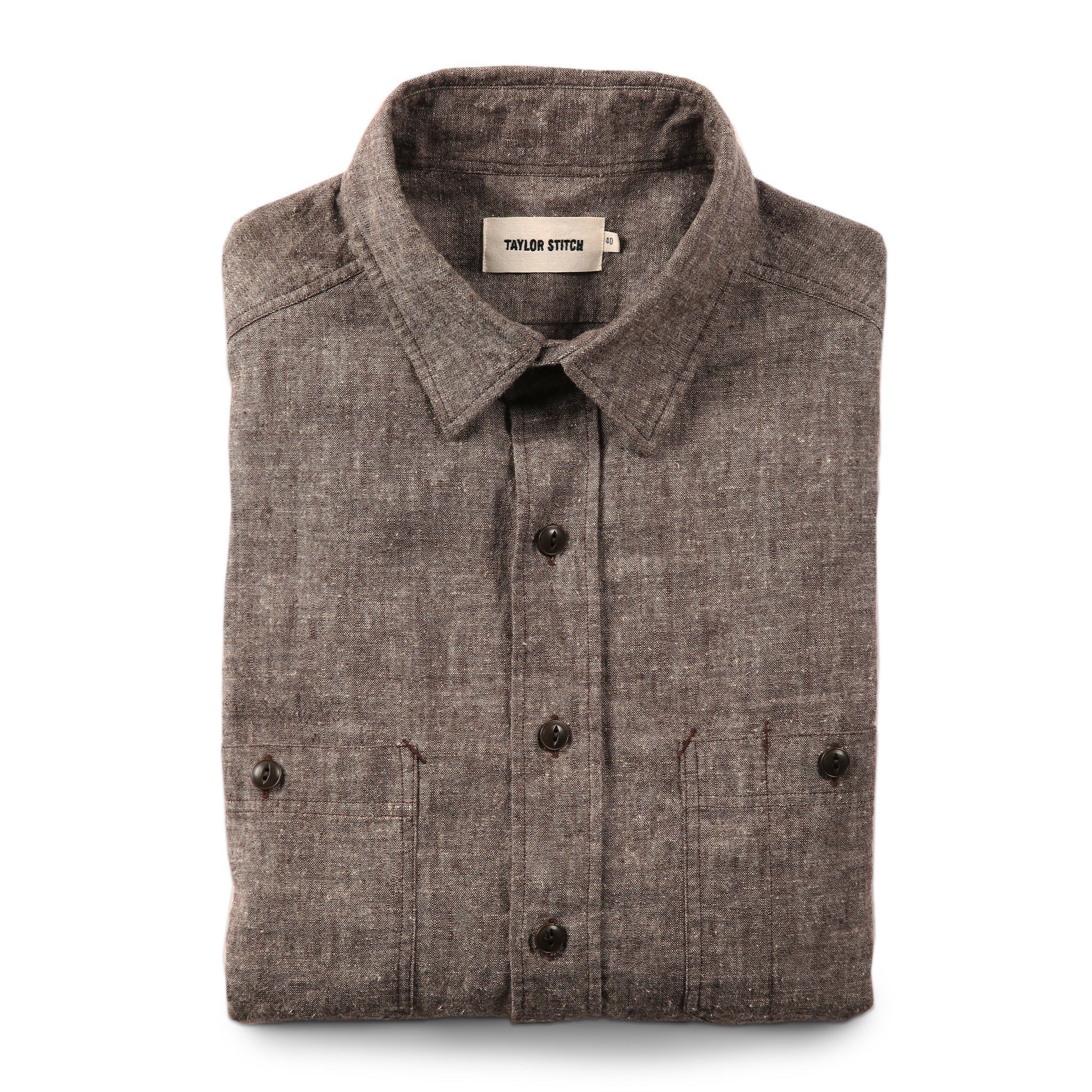 Rnoeu California in Brown Hemp Chambray