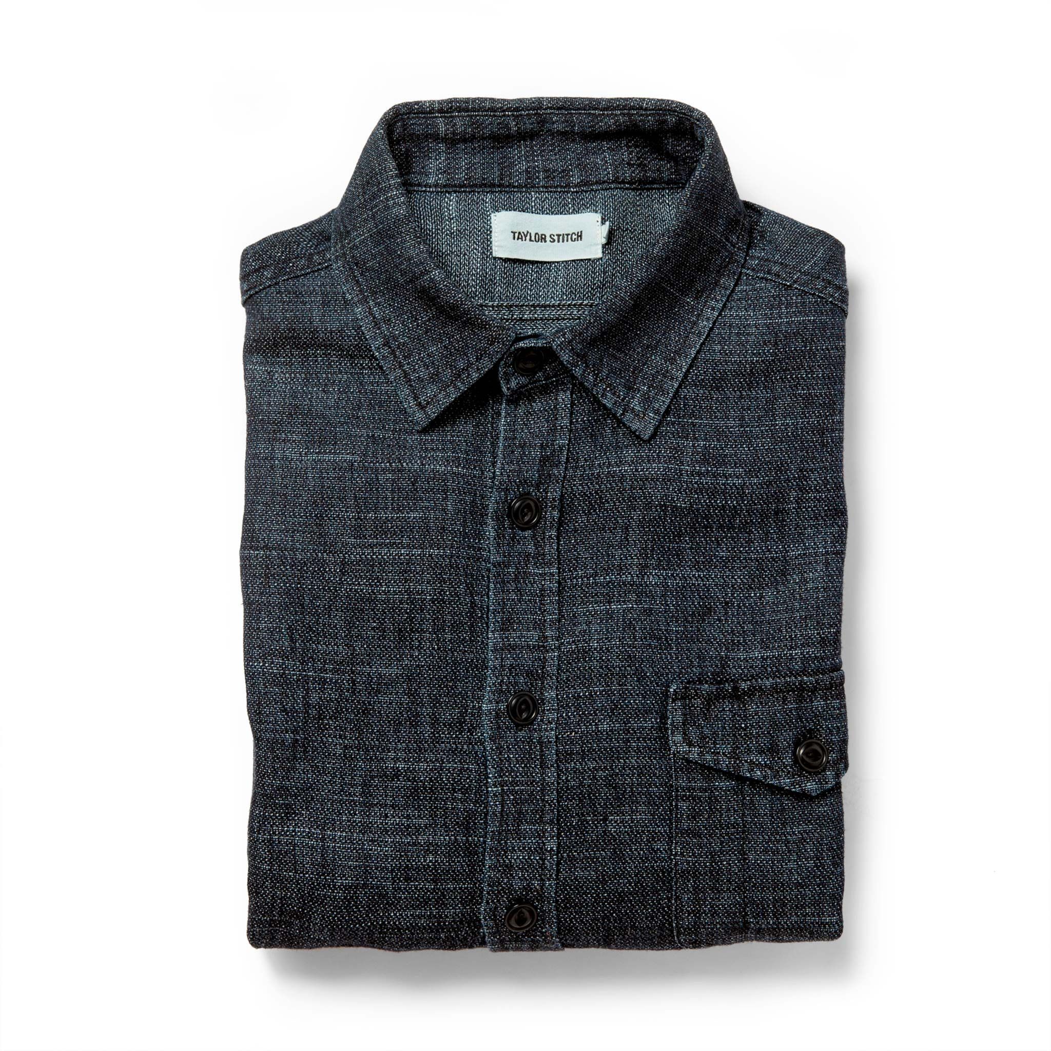 Rnoeu Cash Shirt in Indigo Hemp