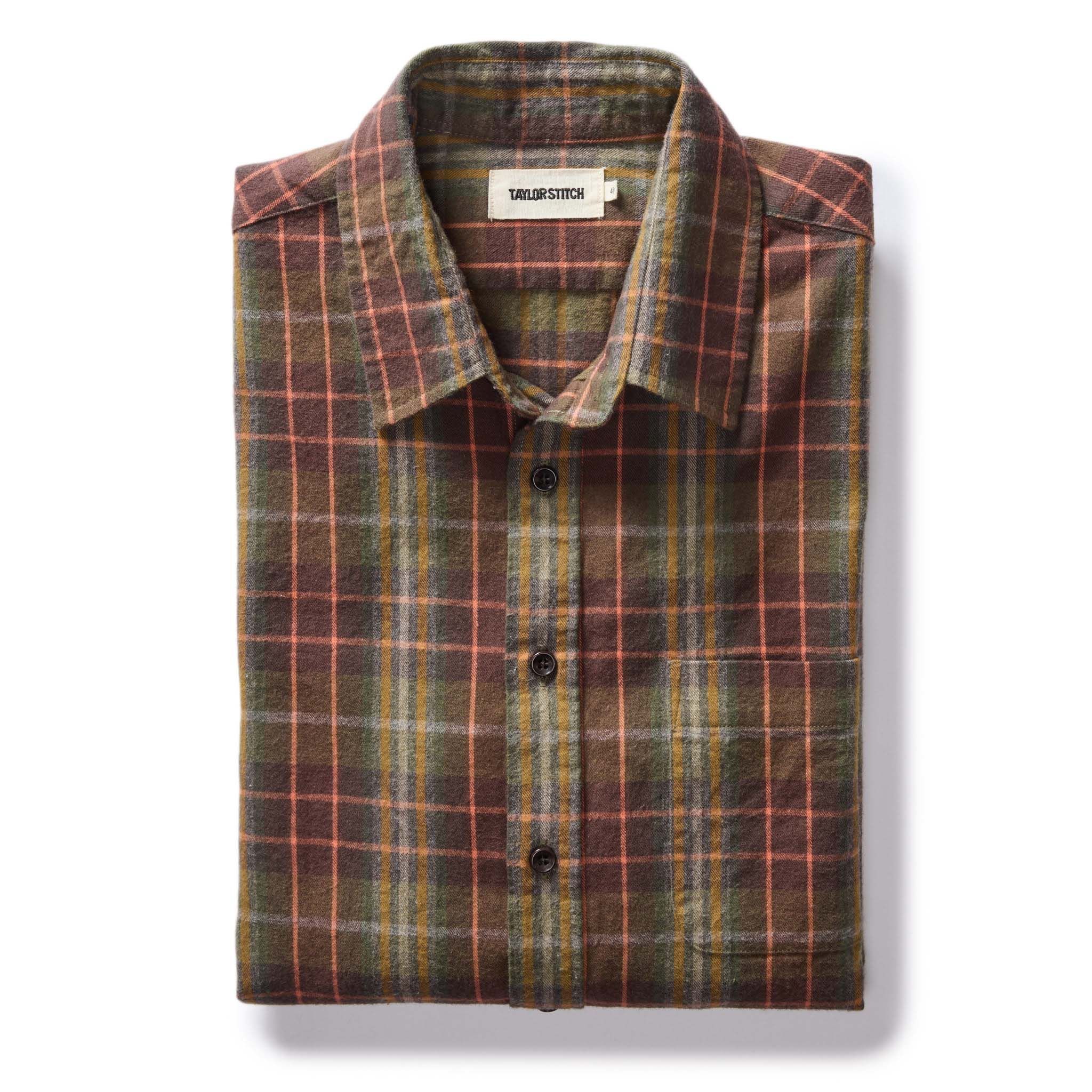 Rnoeu California in Tarnished Brass Plaid