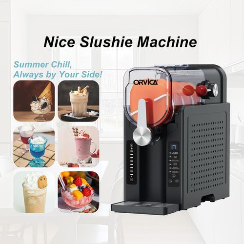 ORVICA 1.5L household ice cream machine fully automatic beverage ice maker