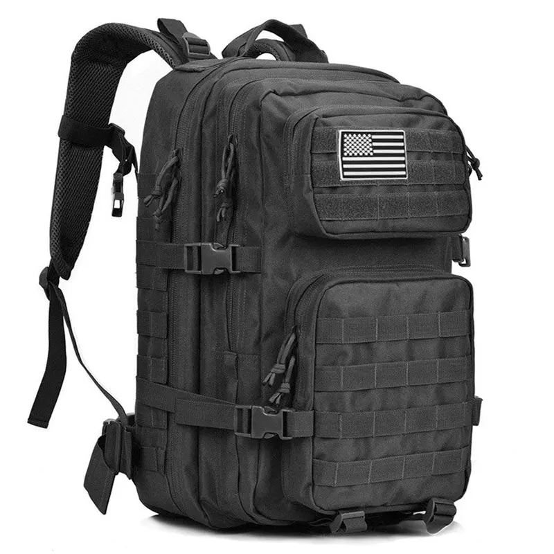 50L Waterproof Tactical Hiking Backpack – Military Camping Rucksack with Large Capacity