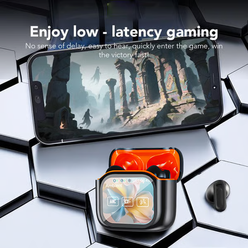 🔥Wireless Bluetooth Translation Earphone With LED display screen(Fit iOS & Android)