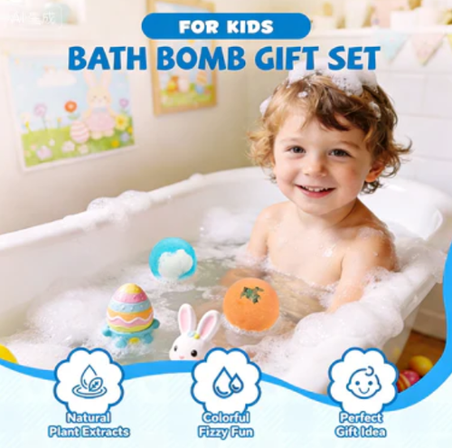 🛁 60% OFF |🌊 Ocean Theme Bath Bombs | 60g*12 Pcs, Foamy Bath Time & Fun Gift Idea ✨
