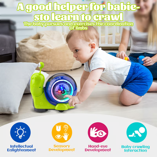 Crawling Snail Baby Toy