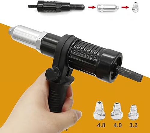 🛠️Professional Electric Rivet Gun Adapter Kit