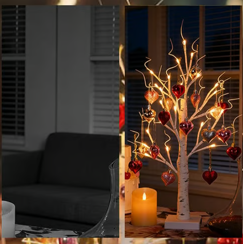 💕 Discover the Magic of LED Heart Trees