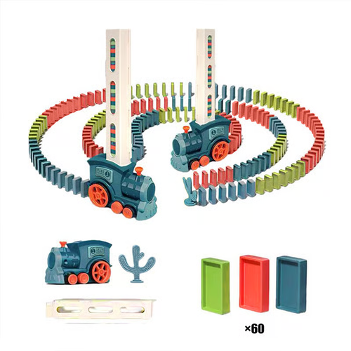 Automatic domino train